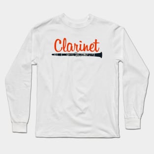 Clarinet Long Sleeve T-Shirt